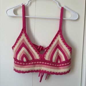 🎉4/30$🎉 Forever 21 Crochet Bralette✨ Size S — 8/10